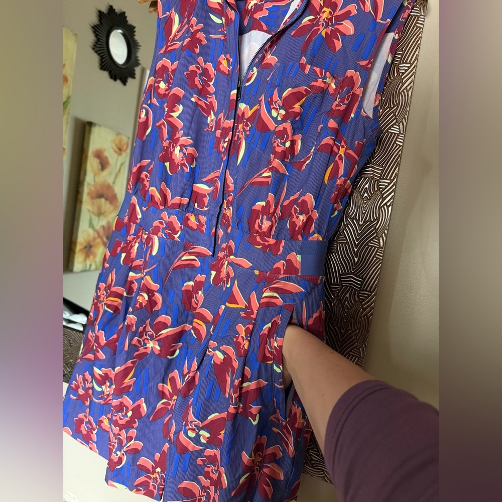 Athleta Multicolor Floral Dress